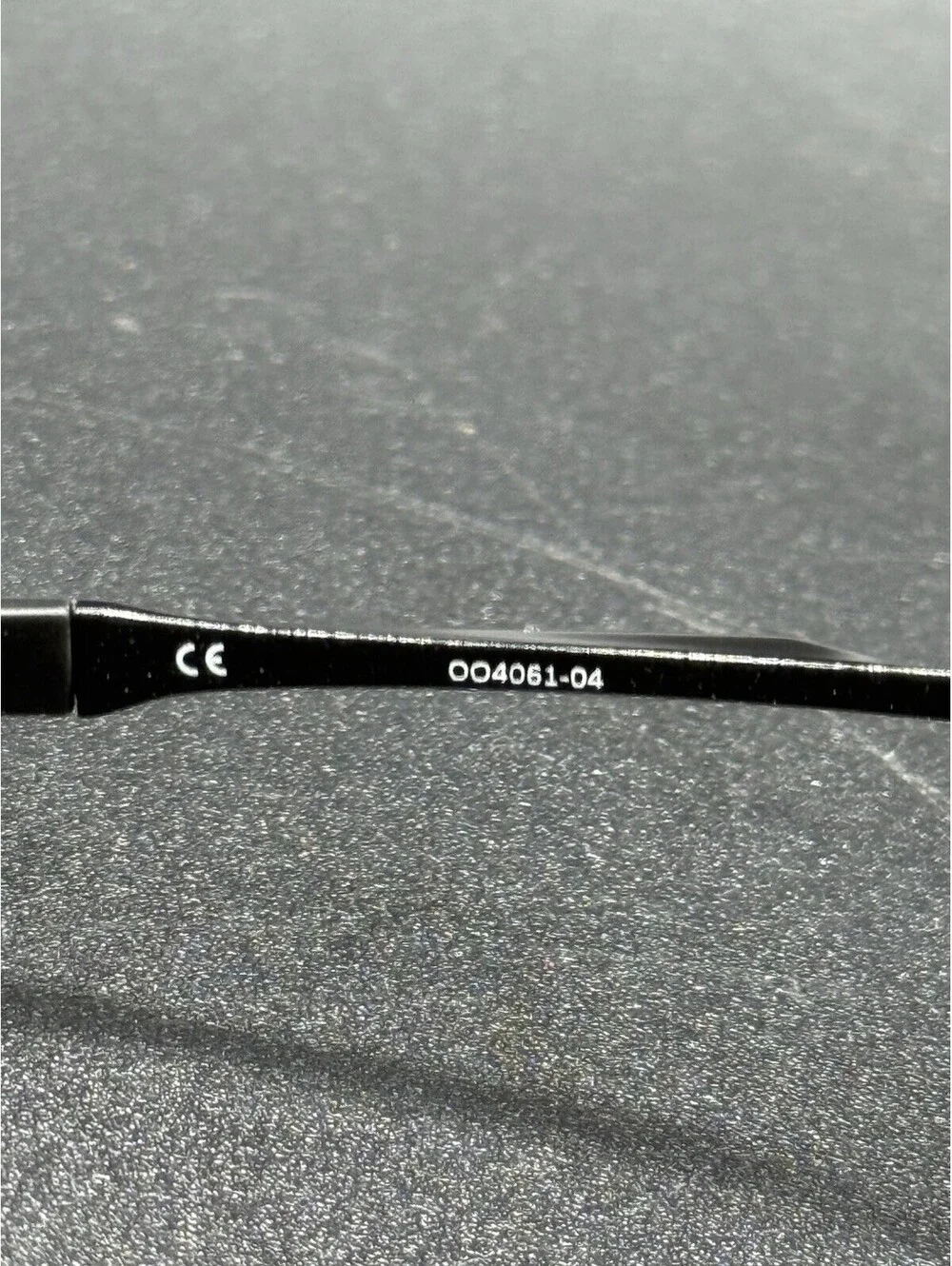 Oakley Deviation Polished Black/Ruby Iridium Lenses OO4061-04